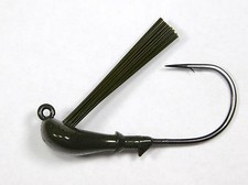 Tungsten Flippin’ Jigs Black, Green Pumpkin, Watermelon 3 in a Pk
