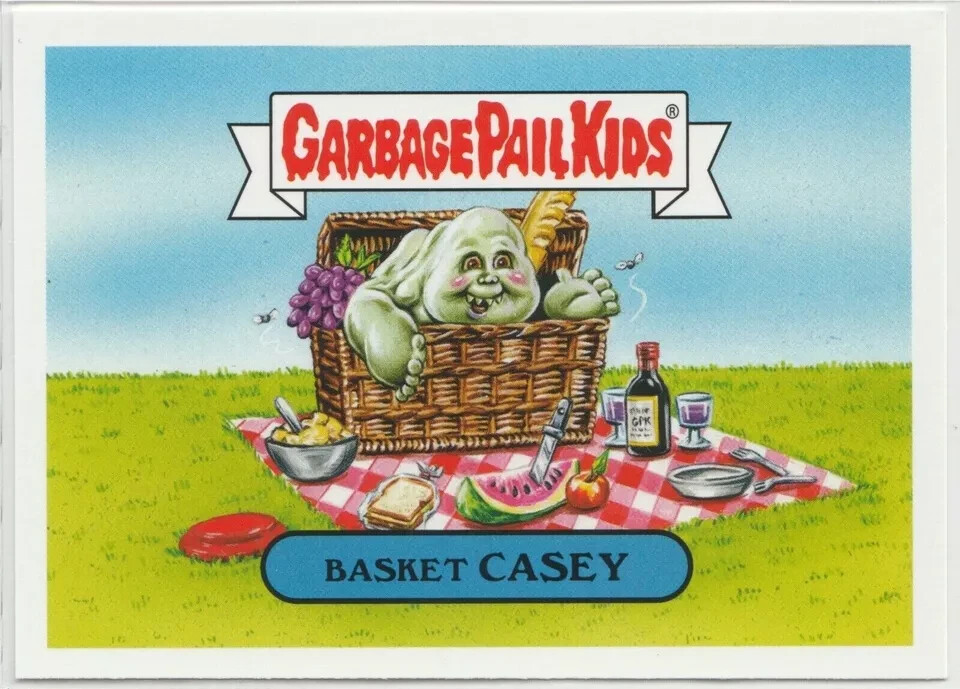 Casey #2a Garbage Pail Kids GPK 2019 Revenge of Oh the Horror-ible Trading Card