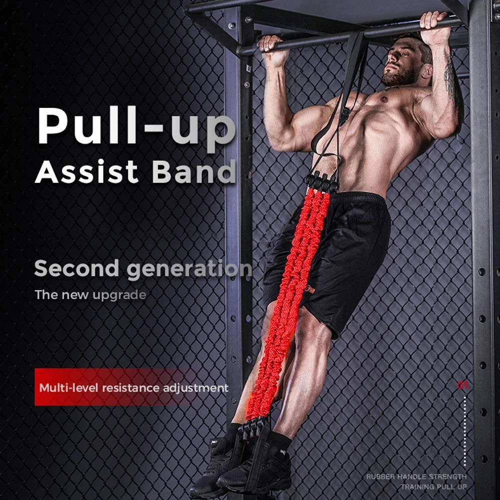 Pull up Assist Band Elastic Chin Up Assistance Resistance Training Hot C3W1