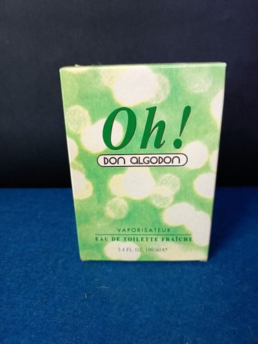 RARE VINTAGE OH! WOMANS PERFUME BY DON ALGODON MADE IN SPAIN 100 ML