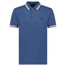 Image of Boss Paddy Polo Shirt Blue