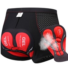 Men Women Cycling Shorts Bicycle Bike Underwear Pants Soft Sponge Gel 3D Padded