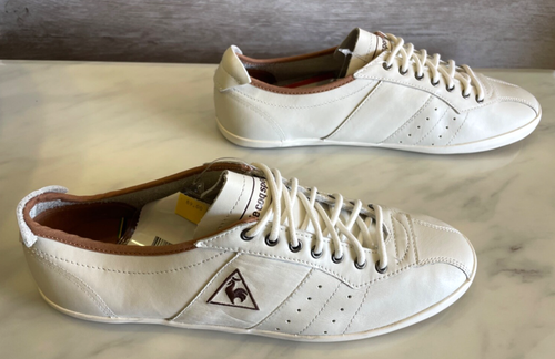 Le Coq Sportif Leather White Mens Lifestyle Sneakers 9 Trainer Athletic Shoes 42 - Picture 2 of 12