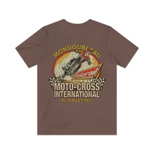 Mondoubleau Moto-Cross International 1977 Vintage Men's T-Shirt