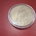 1925  Peace Silver Dollar $1 Philadelphia Business Strike 90% Silver Uncertified