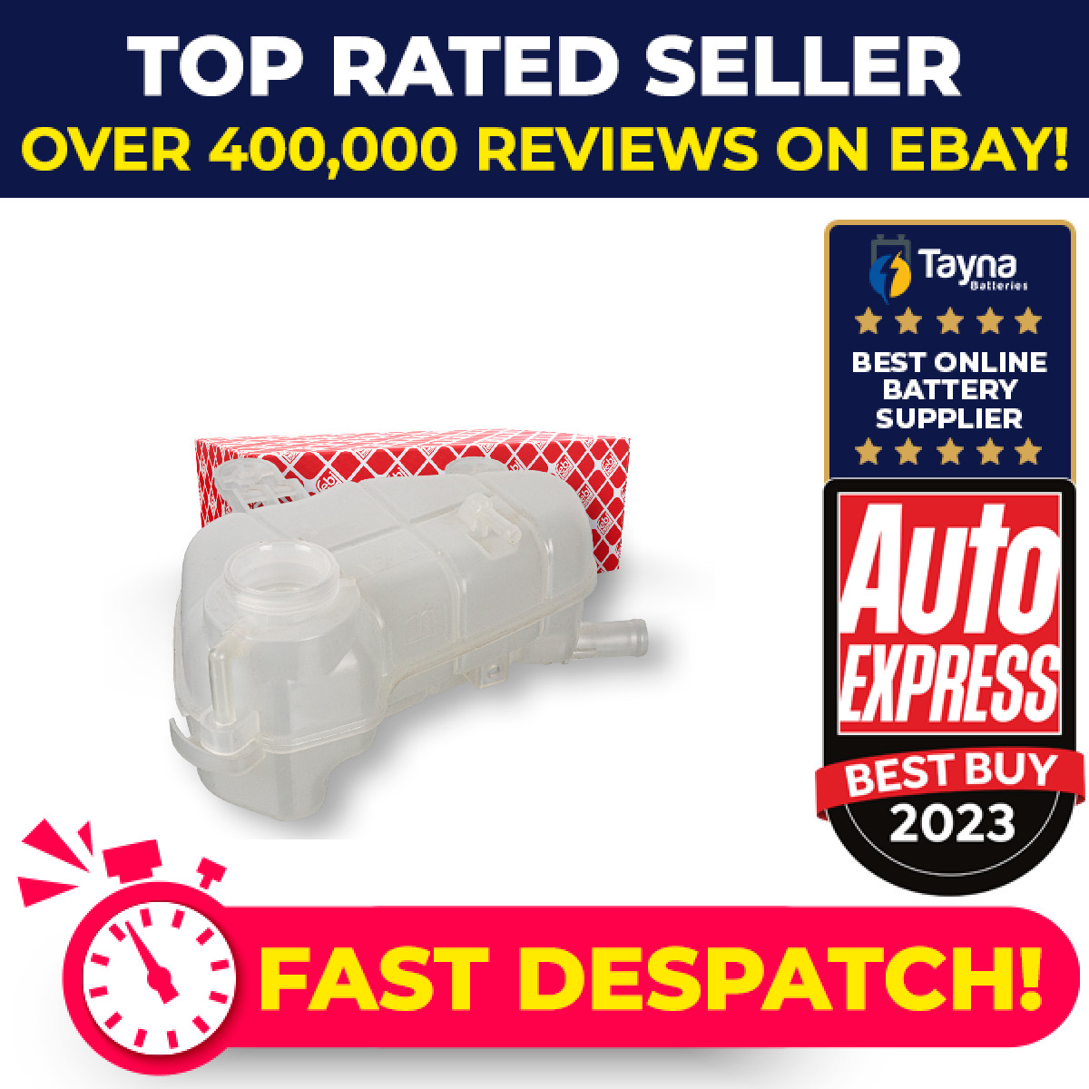 Coolant Expansion Tank 174044 Febi 42609220 95048411 Genuine Quality Guaranteed