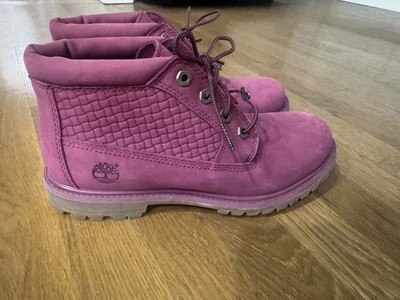 Timberland Nellie Chukka boots Magenta Pink 