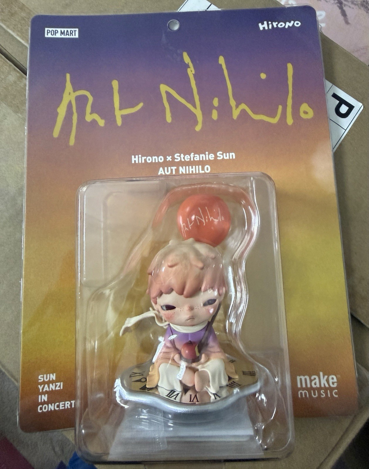 POPMART Hirono × Stefanie Sun AUT NIHILO Figure, Sealed NEW