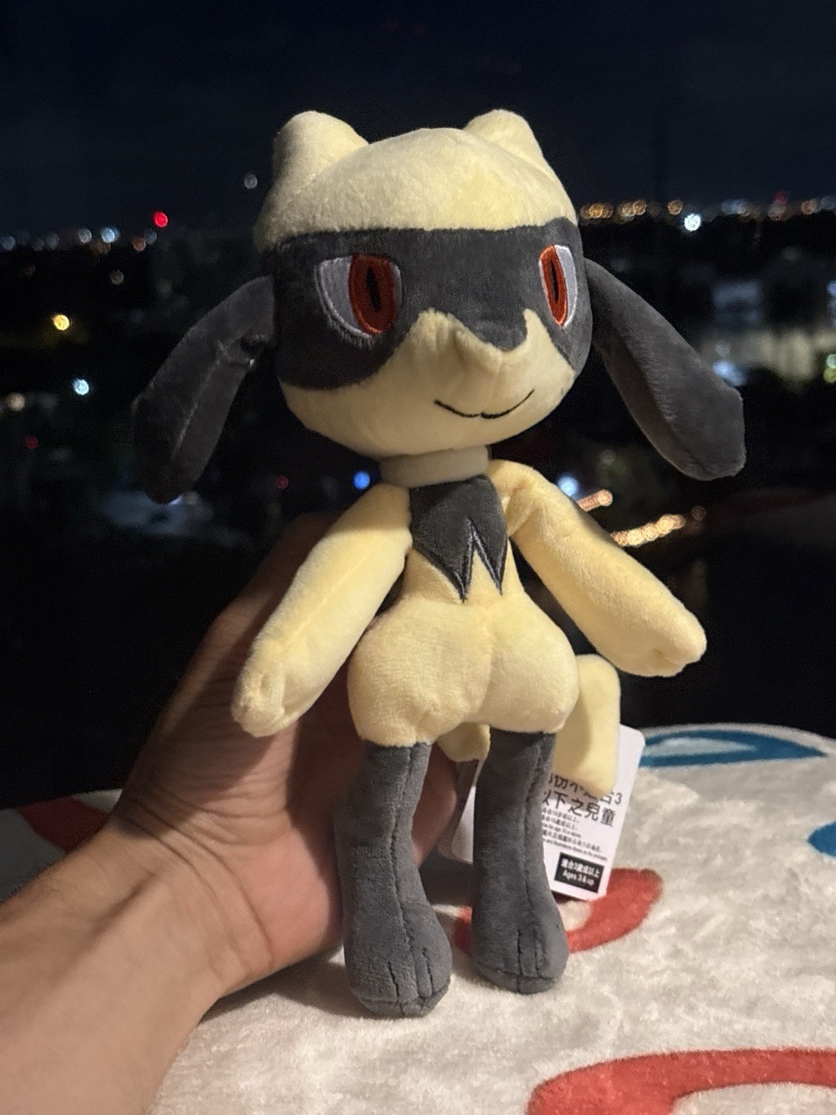 Pokemon Shiny Riolu Stuffy Cute Stuffed Plush Toy New (Read Description)