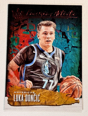 Panini 2018-19 Court Kings Emerging Artists Luka Doncic #7 Ruby /99 RC Rookie  