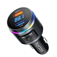 Bluetooth 5.0 Car Kit, FM Radio MP3 Player, Handsfree Call, QC3.0 Charger​