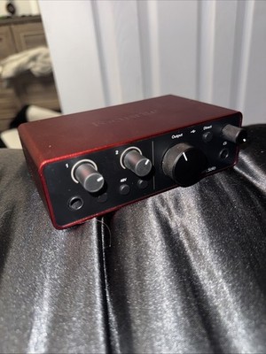 Focusrite Scarlett Solo USB-C Audio Interface (4th Generation)
