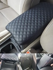 Black Scratch Resistant Armrest Cover For Nissan Maxima 20082014 Center Console