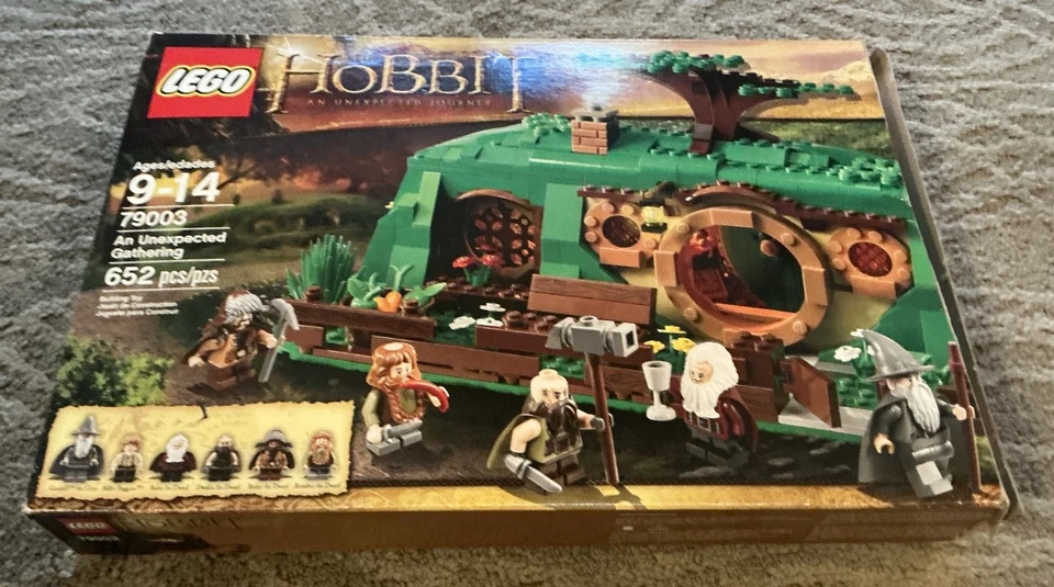 LEGO El Hobbit 79003 Una reunión inesperada caja abierta bolsas selladas retiradas Foto 4 de 4