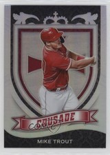 2021 Panini Chronicles Crusade Holo Prizm Mike Trout #19 0w6