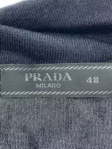 PRADA/25SS/Knit Polo/Knit Sweater (Lightweight)/Size 48/Cotton/NVY/DNA03H S000 1 thumbnail 3