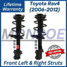 Monroe New Oem Front Struts For 2006-2012 Toyota Rav4 Lifetime Warranty.