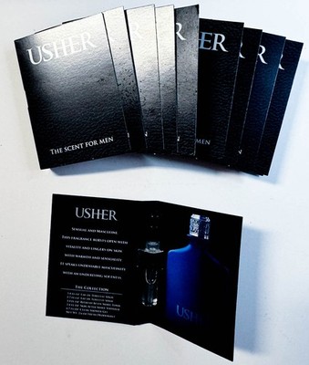 Usher For Men Cologne 0.05 Oz / 15 ml Vial EDT Spray - Lots Of 10