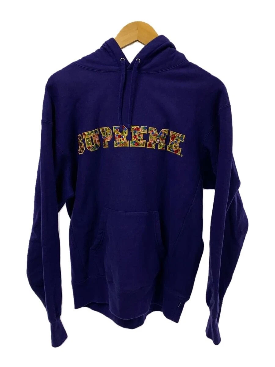 Sweat à capuche Supreme violet M occasion