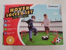 Betheaces Hover Soccer Ball Set with 2 Goals Kid's Toys Includes Pump Open Box