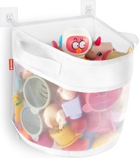 4 Gallons Bathtub Toy Storage Organizer, Bath Toy Organizer