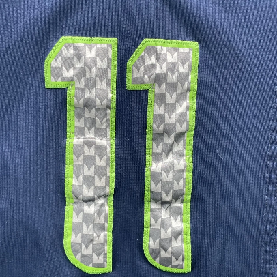 Camiseta deportiva Nike NFL Seattle Seahawks joven niño pequeña #11 Percy Harvin On Field Foto 4 de 4
