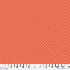 Fat Quarter Free Spirit Tula Pink True Colors 2025 On The Grid Salmon