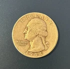 1944-D 25c Washington Quarter Silver