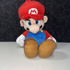 Nintendo Mario Plush Backpack 18 Official Nintendo 2010 Zip Storage Bag