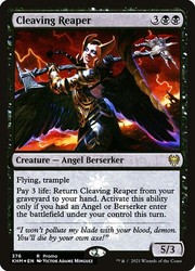 Cleaving Reaper #376 Foil Kaldheim Promos MTG