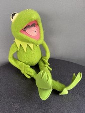 Vintage 1976 Fisher Price 850 Kermit the Frog 18  Stuffed Plush Doll Jim Henson