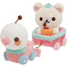 San-X Rilakkuma Korilakkuma scene stuffed toy H85 W60 D205mm MO35701