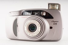 Exc 5 Minolta Capios 115 PASSIVE AF Silver 35mm Point Shoot Film Camera JAPAN