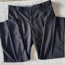 Amazon essentials Men’s Black Dress Pants Slacks 38x32