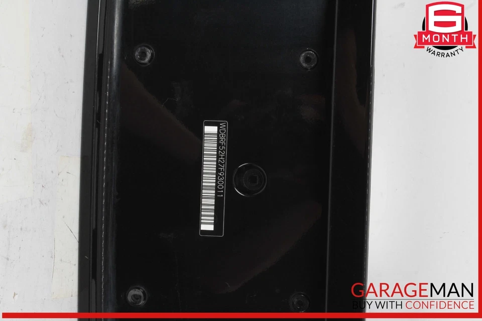 01-07 Mercedes W203 C203 Tapa maletero matrícula negro 2037500981 OEM Foto 3 de 4