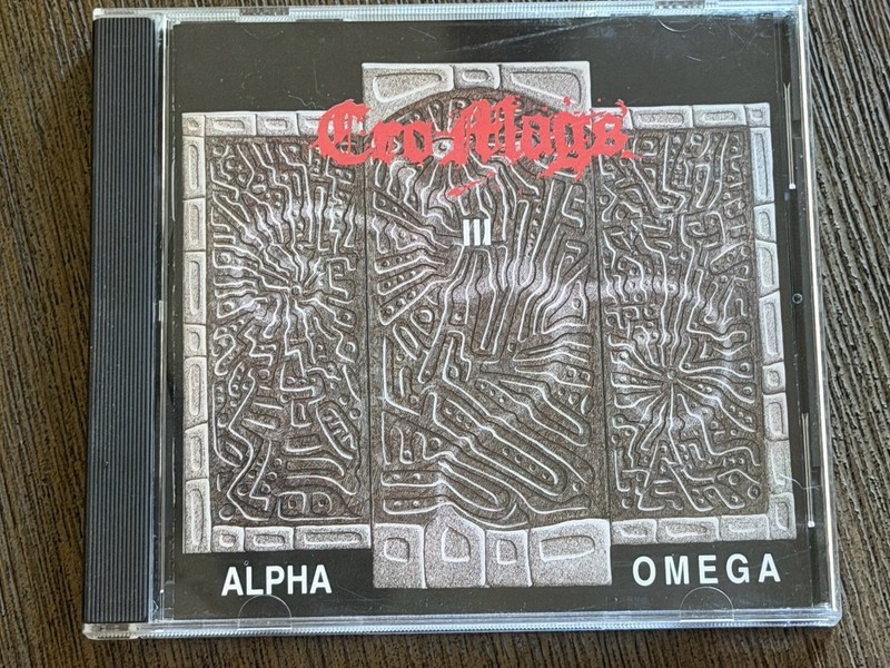 CRO-MAGS Alpha Omega CD 1992 RARE agnostic front leeway madball sheer terror