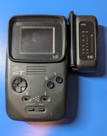 NEC PC Engine GT w/TV Tuner Jpn Turbo Express - For Parts/Repair
