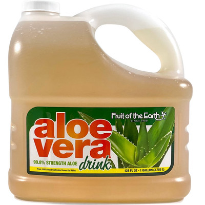 Fruit of the Earth Aloe Vera Drink 128 fl oz   Health & Wellness Hydrating Juice