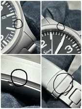 Sinn 856.B Automatic Black Dial 40mm Case Round Watch w/ Box Papers 2015 Men's 10