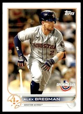 2022 Topps Opening Day Alex Bregman Houston Astros #33