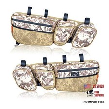 UTV Front Door Storage Bags for Can Am Maverick CAMO Front Door Bags