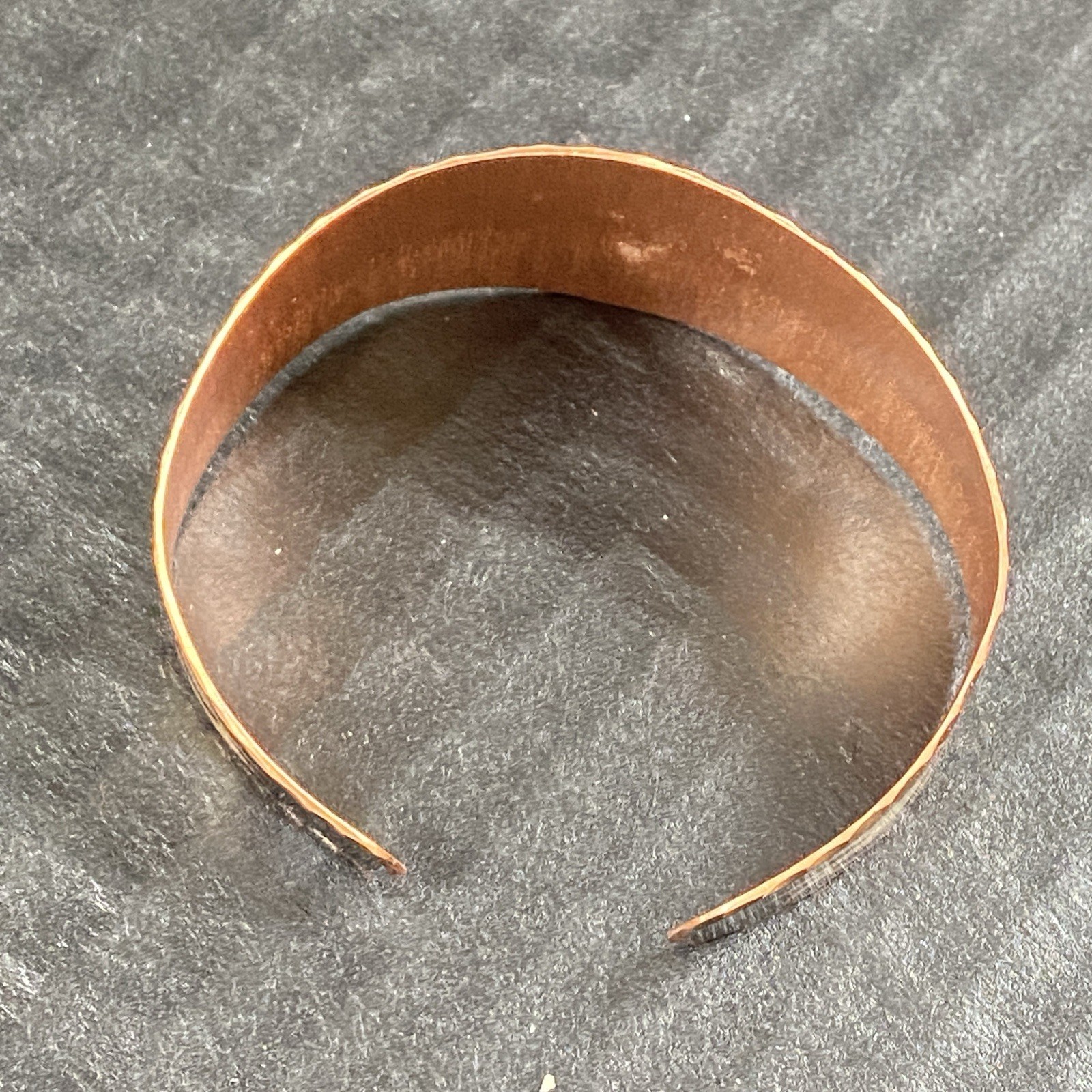 Handmade Artisan Native Bracelet Cuff Turtle Liza… - image 12