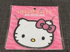 2013 Hello Kitty Chain Necklace Big Pink Sanrio