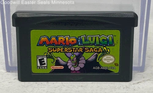 Mario & Luigi: Superstar Saga for Nintendo Game Boy Advance- Tested