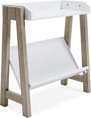 Blariden White Kids Bookcase - Chic Storage for Little Readers