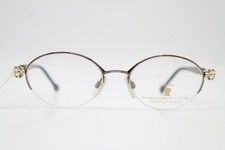Vintage Glasses Neostyle DYNASTY 803 TITAN Gold Black Multicolored Semi-Rimmed