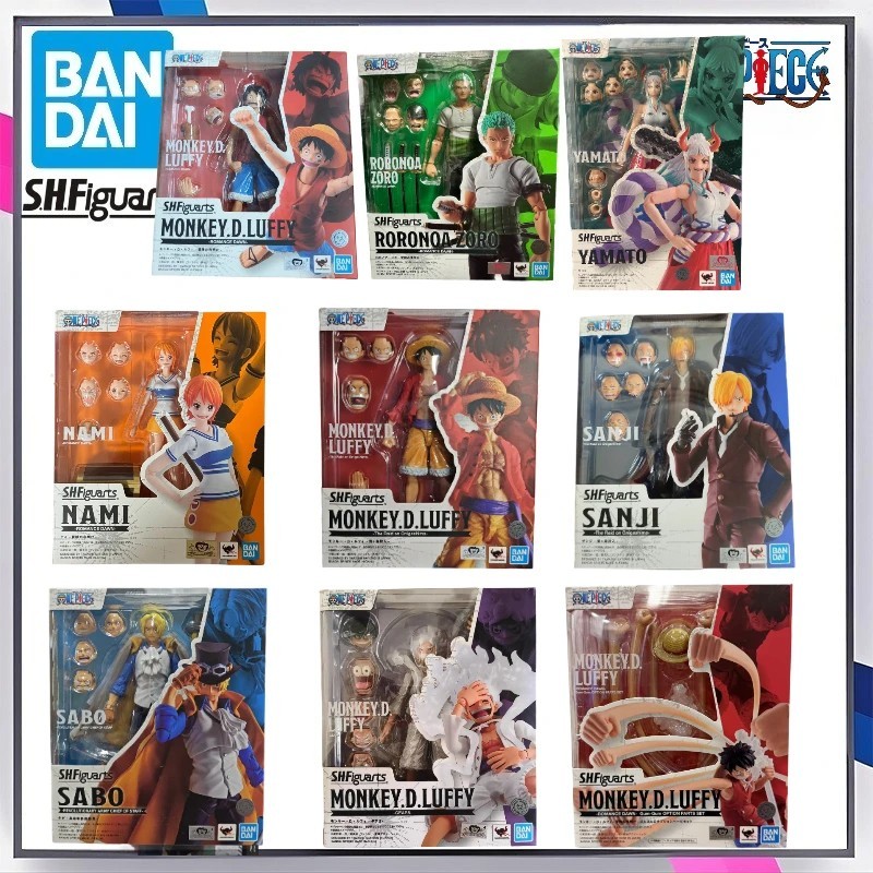 [USA] S.H.Figuarts LUFFY The Raid on Onigashima UNA PIEZA BASE TIENDA LIMITADA Ver.