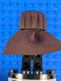 Lego Star Wars: Luminara Unduli - Dark Brown Headgear sw0745 Set 75151
