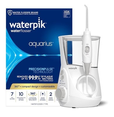 Waterpik Aquarius Water Flosser For Teeth Cleaning, Gums, Braces, Dental Care