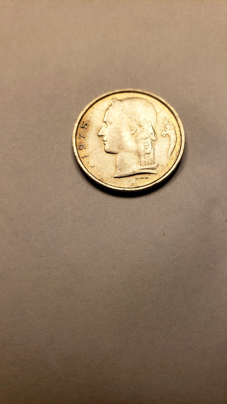 1975 Belgie  1 Franc Coin256